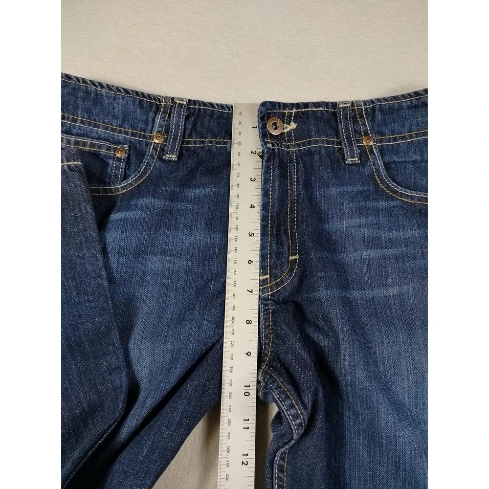 BKE‎ Whitney Jeans Womens 31x29 1/2 Blue Medium Wash Mid Rise Bootcut Denim